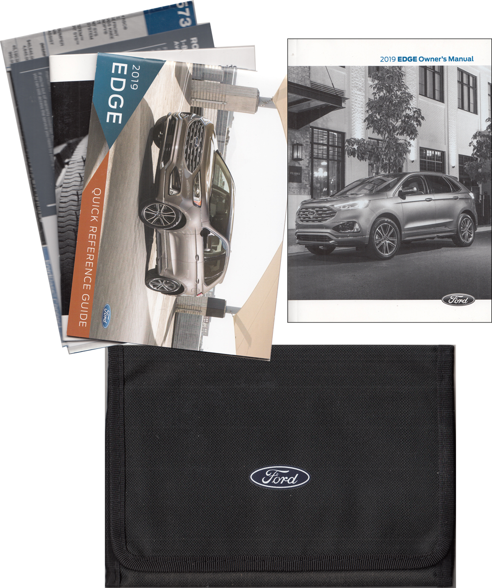 2019 Ford Edge Owner's Manual Package with Case Original