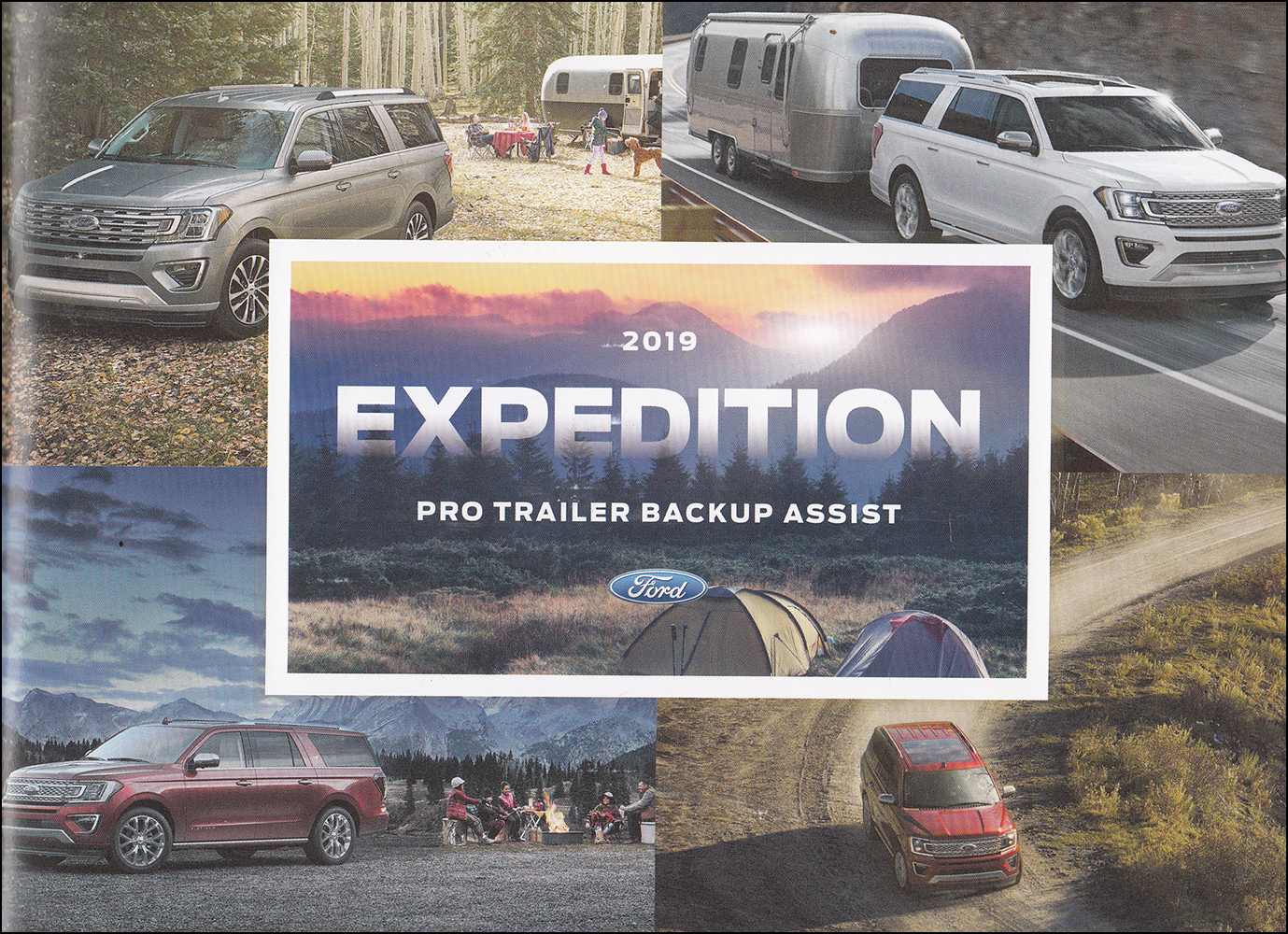 2019 Ford Expedition Trailer Backup Assist Owner's Manual Supplement Original