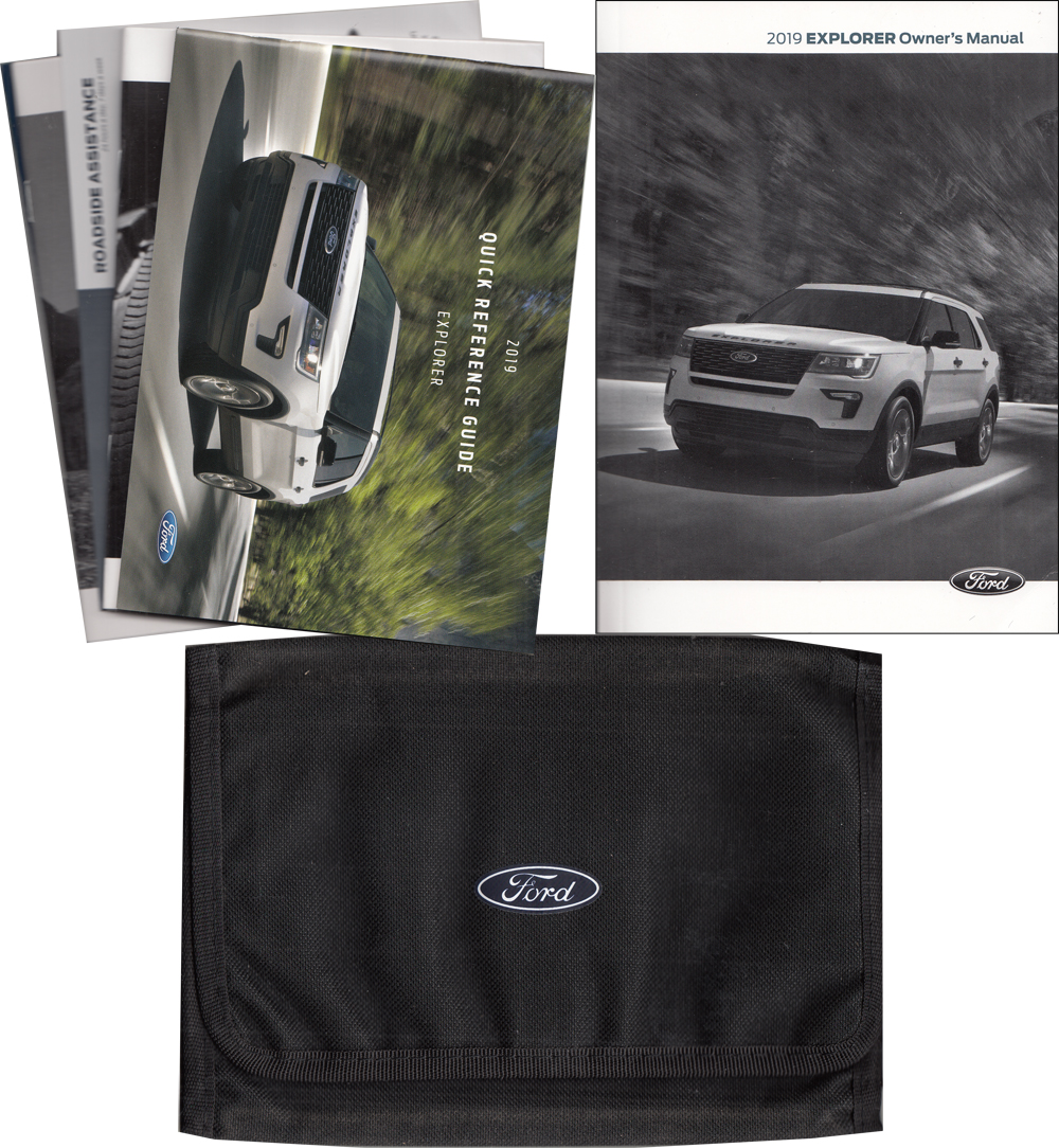 2019 Ford Explorer Owner's Manual Package with Case Original