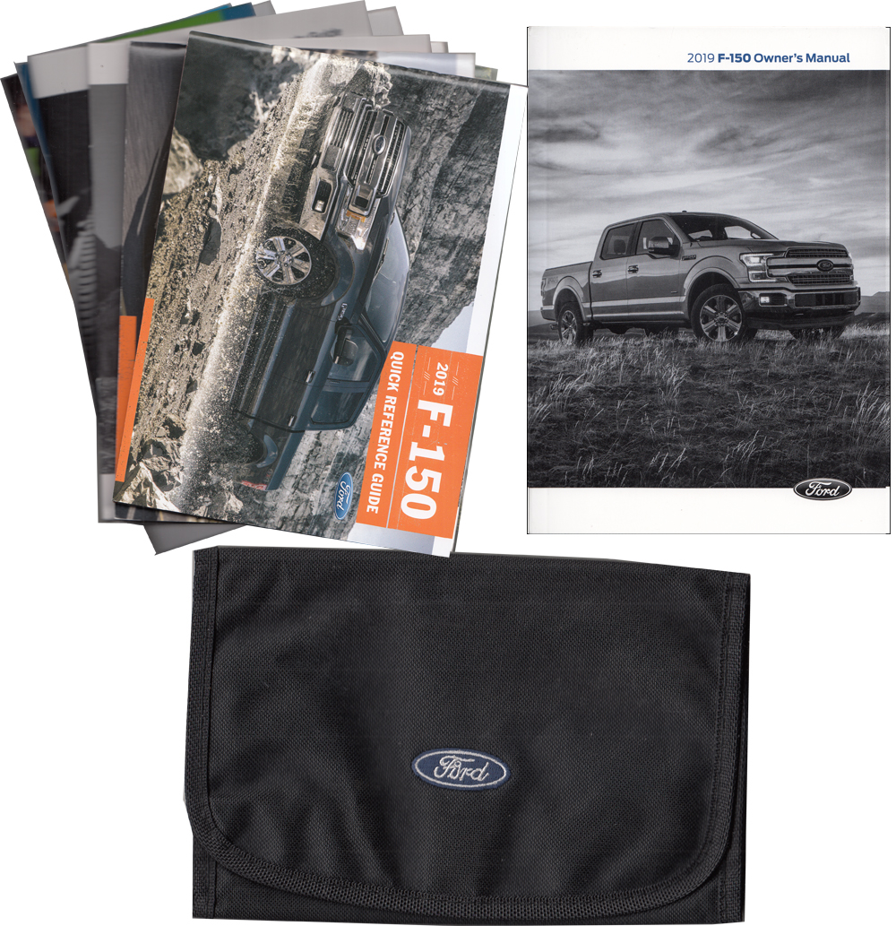 2019 Ford F-150 Pickup Truck Owner's Manual Package with Case Original