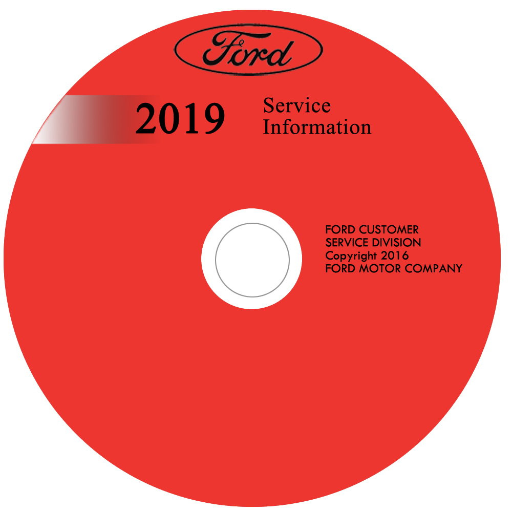 2019 Ford EcoSport Repair Shop Manual on CD-ROM Original