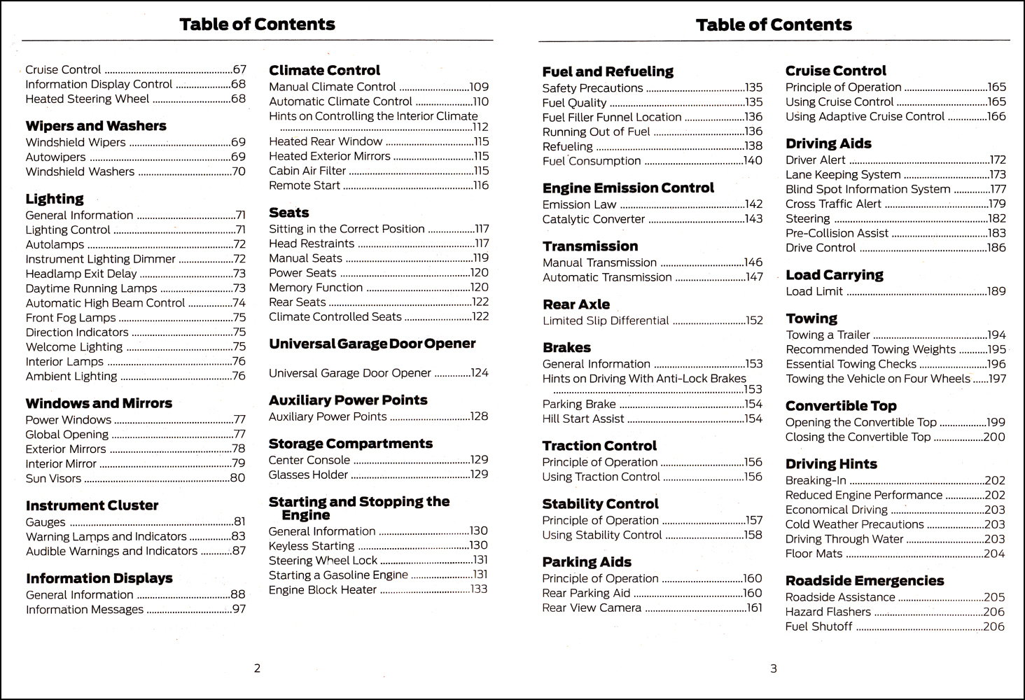 2003-2004 Ford Mustang Owner's Manual Set – Includes SVT Cobra Supplement – BISHKO 14876