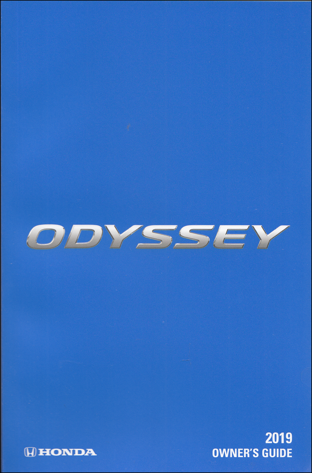2019 Honda Odyssey Owner's Manual Original