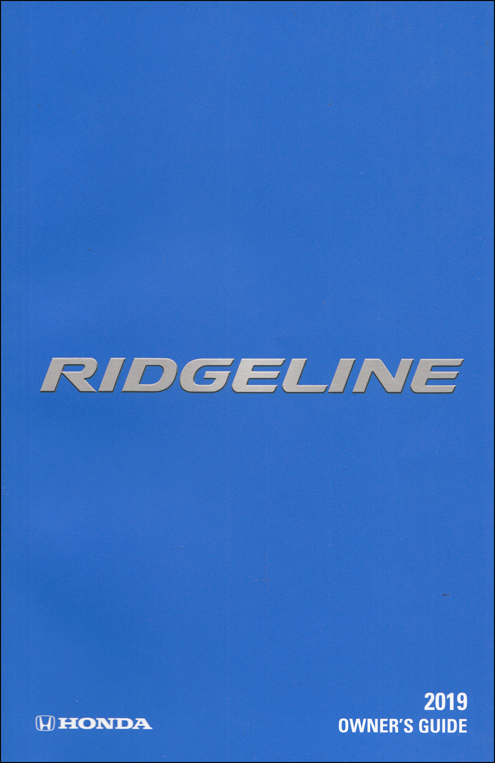 2019 Honda Ridgeline Owner's Guide Original