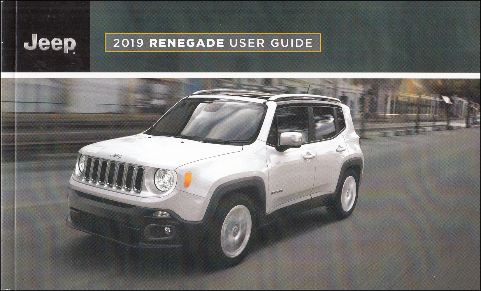 2019 Jeep Renegade User Guide Owner's Manual Original 