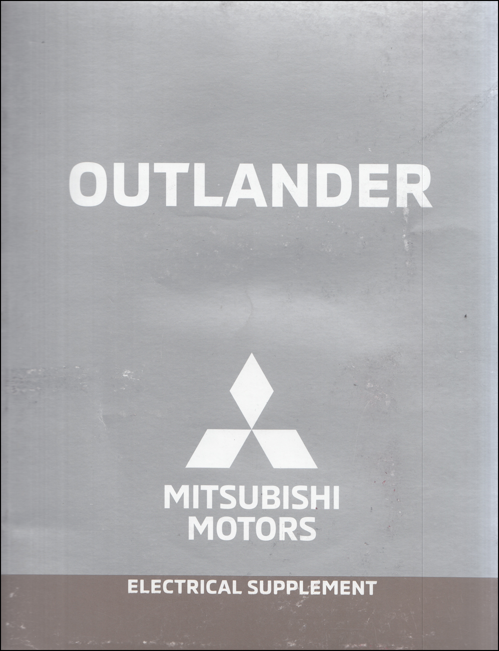 2019 Mitsubishi Outlander Wiring Diagram Manual Original 