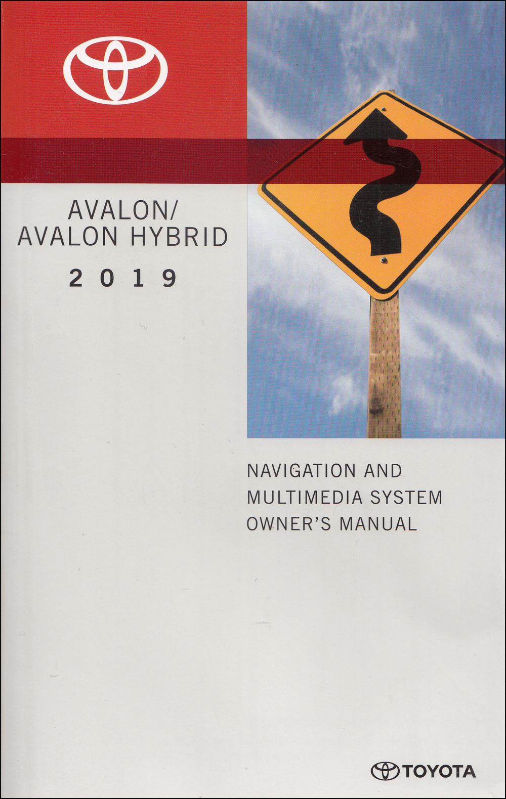 2019 Toyota Avalon / Hybrid Navigation System Owners Manual Original