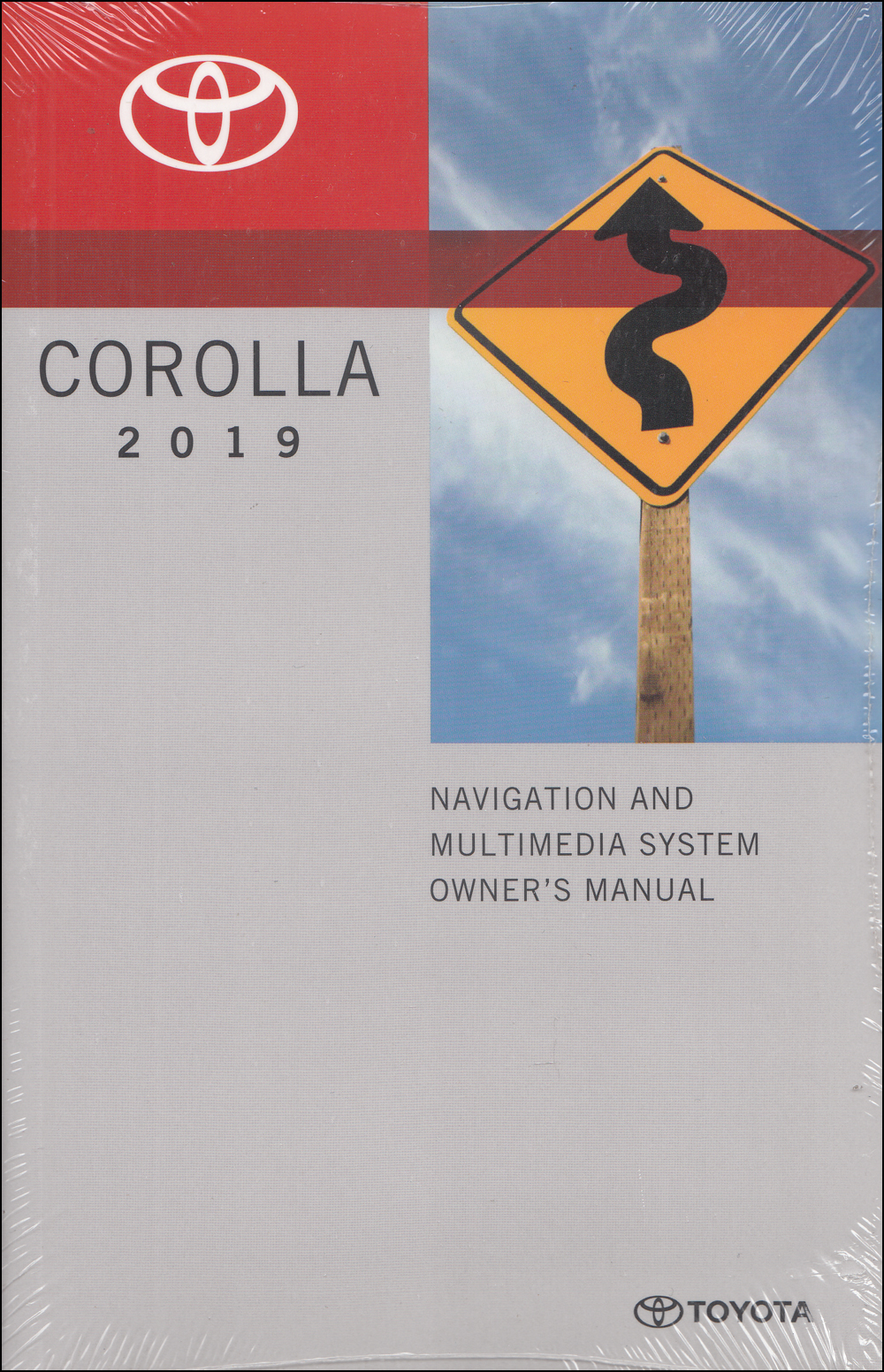 2019 Toyota Corolla Navigation System Owners Manual Original