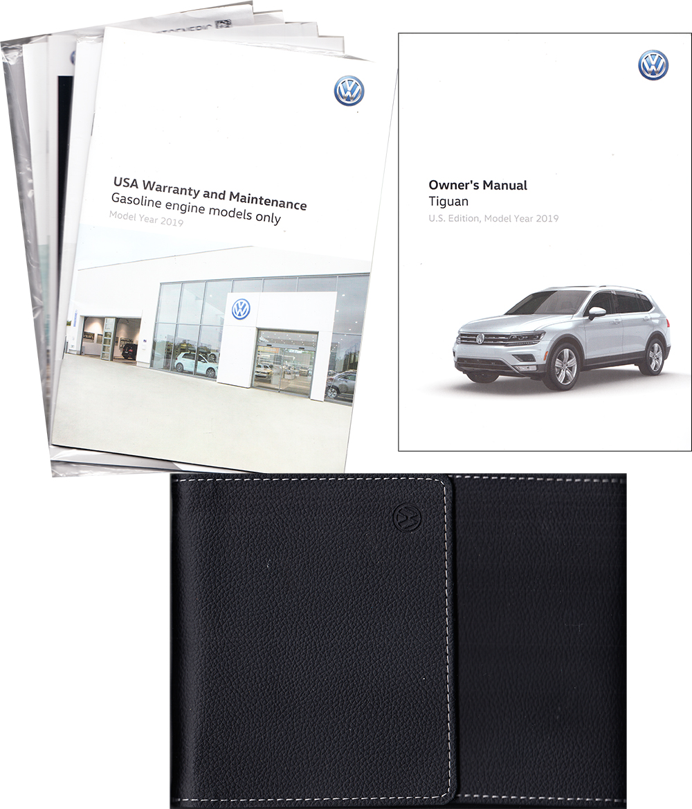 2019 Volkswagen Tiguan Owner's Manual Package Original