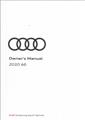 2020 Audi A6 Owner's Manual Original