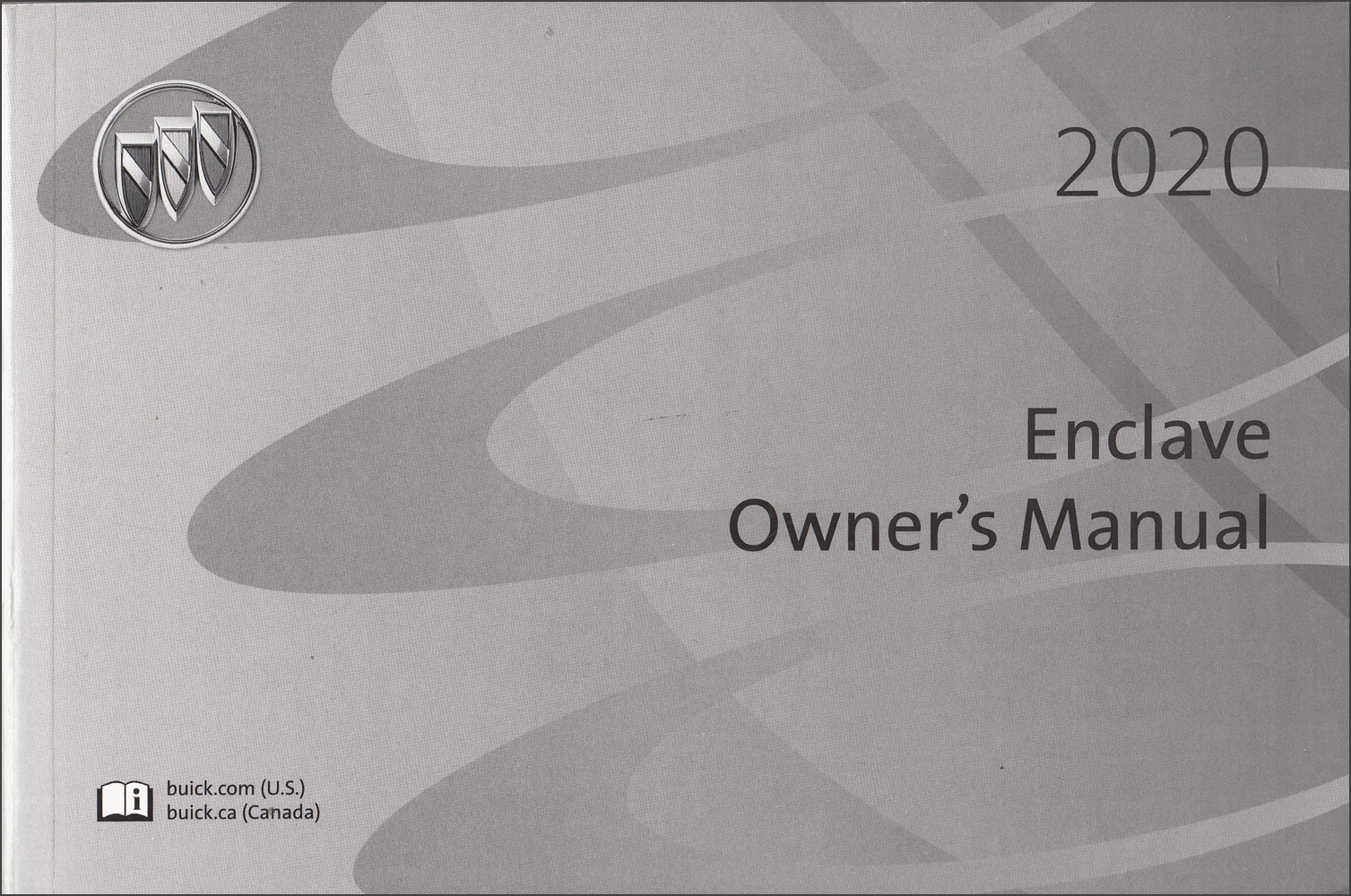 2020 Buick Enclave Owner's Manual Original