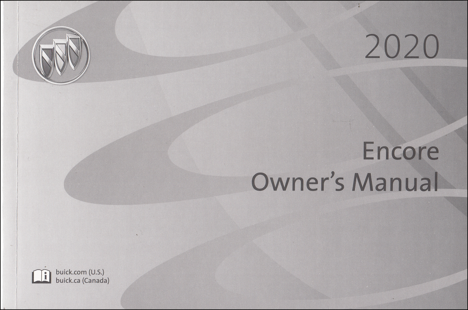 2020 Buick Encore Owner's Manual Original