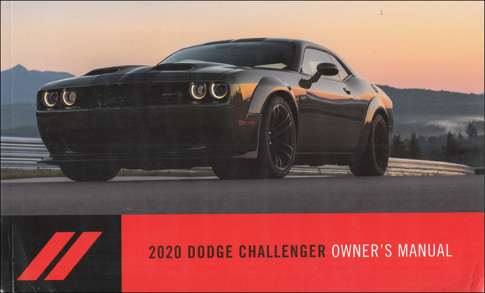 2020 Dodge Challenger Owner's Manual Original 