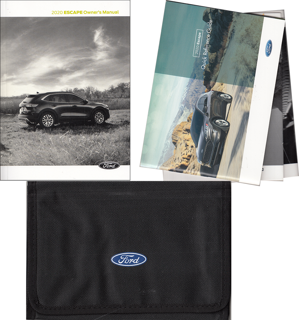 2020 Ford Escape Owners Manual Handbook Portfolio 20