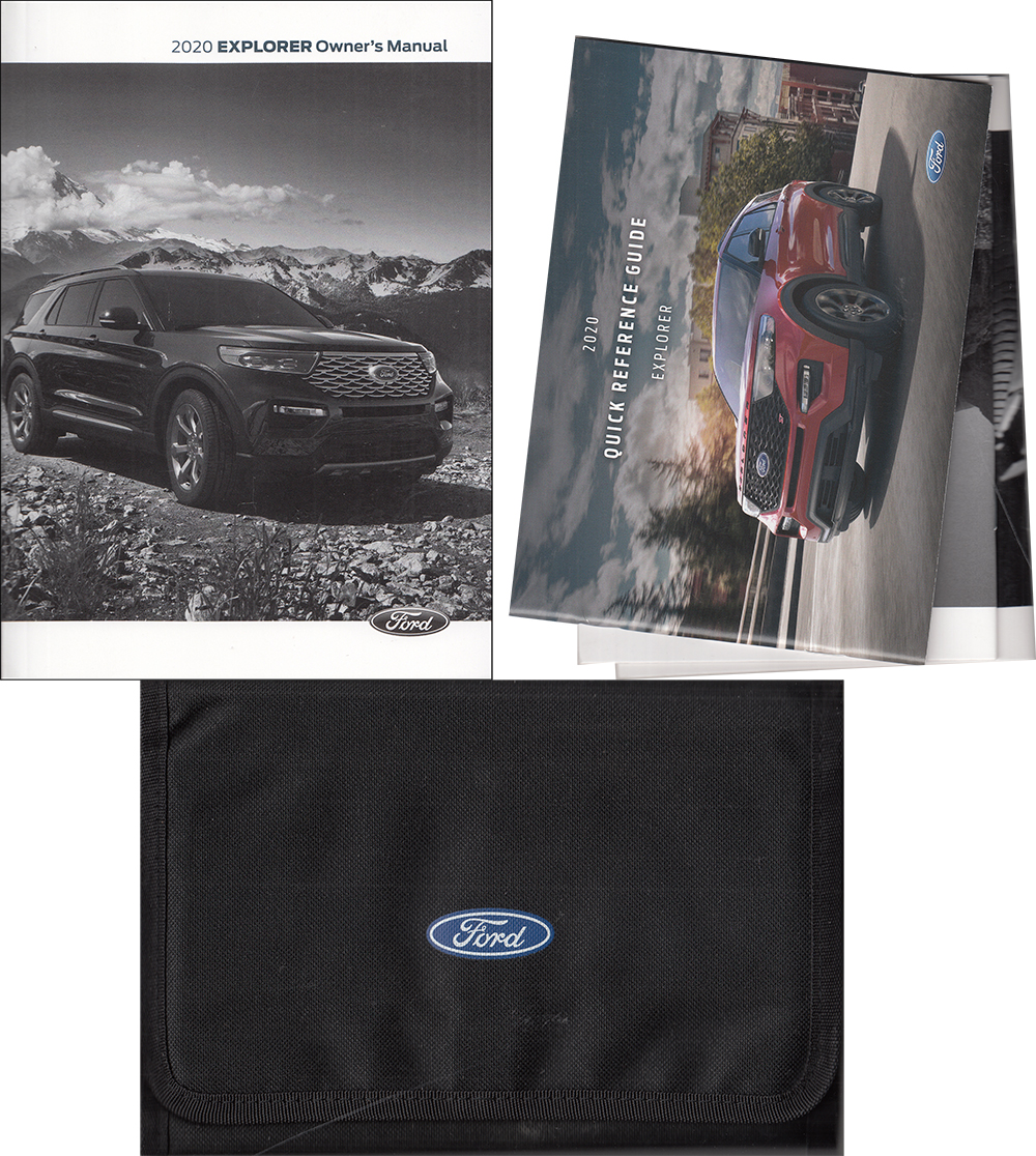 2020 Ford Explorer Owner's Manual Package Original