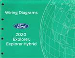 2020 Ford Explorer Gas & Hybrid Wiring Diagram Manual Original
