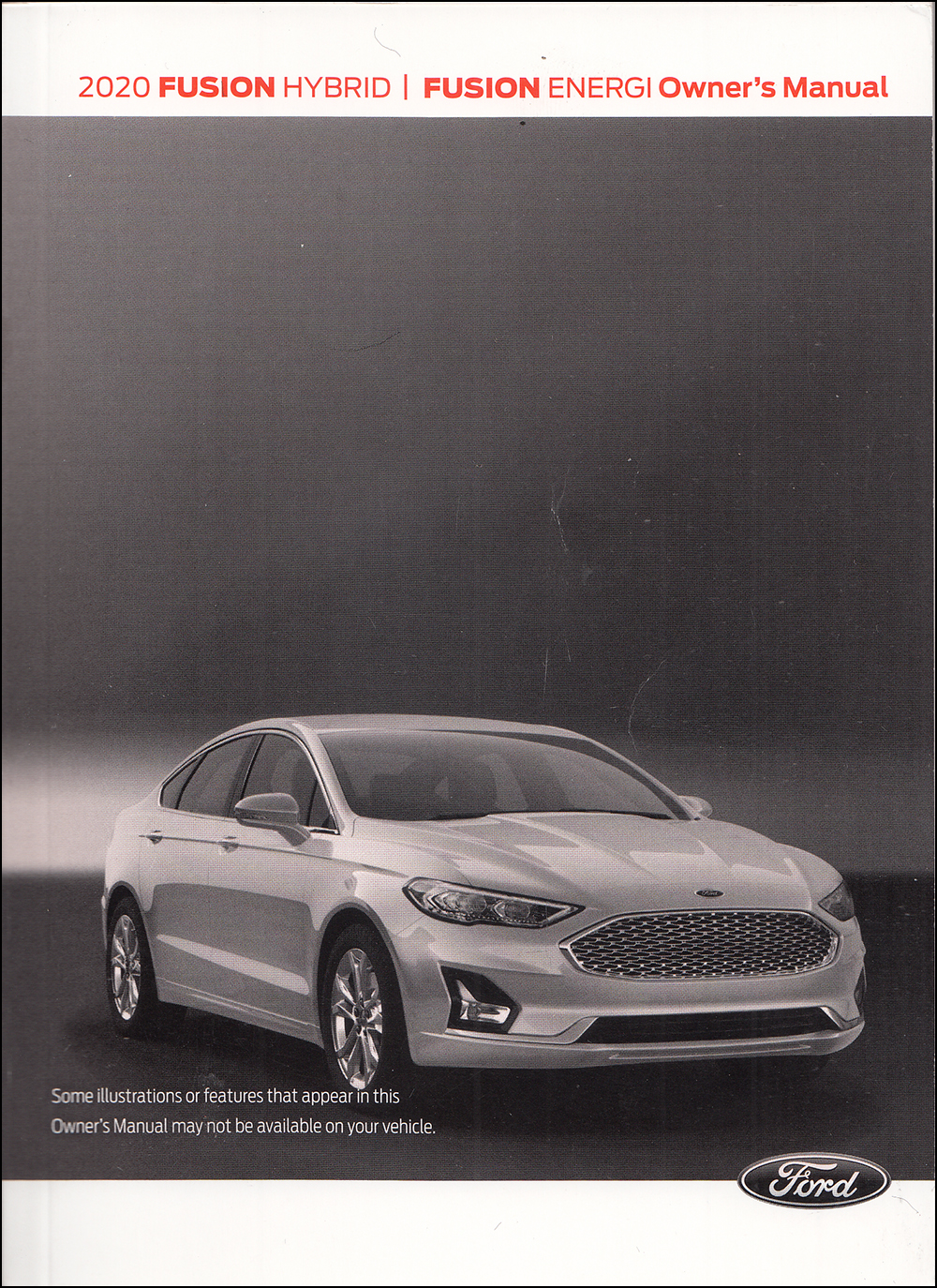 2020 Ford Fusion Hybrid and Energi Owner's Manual Original