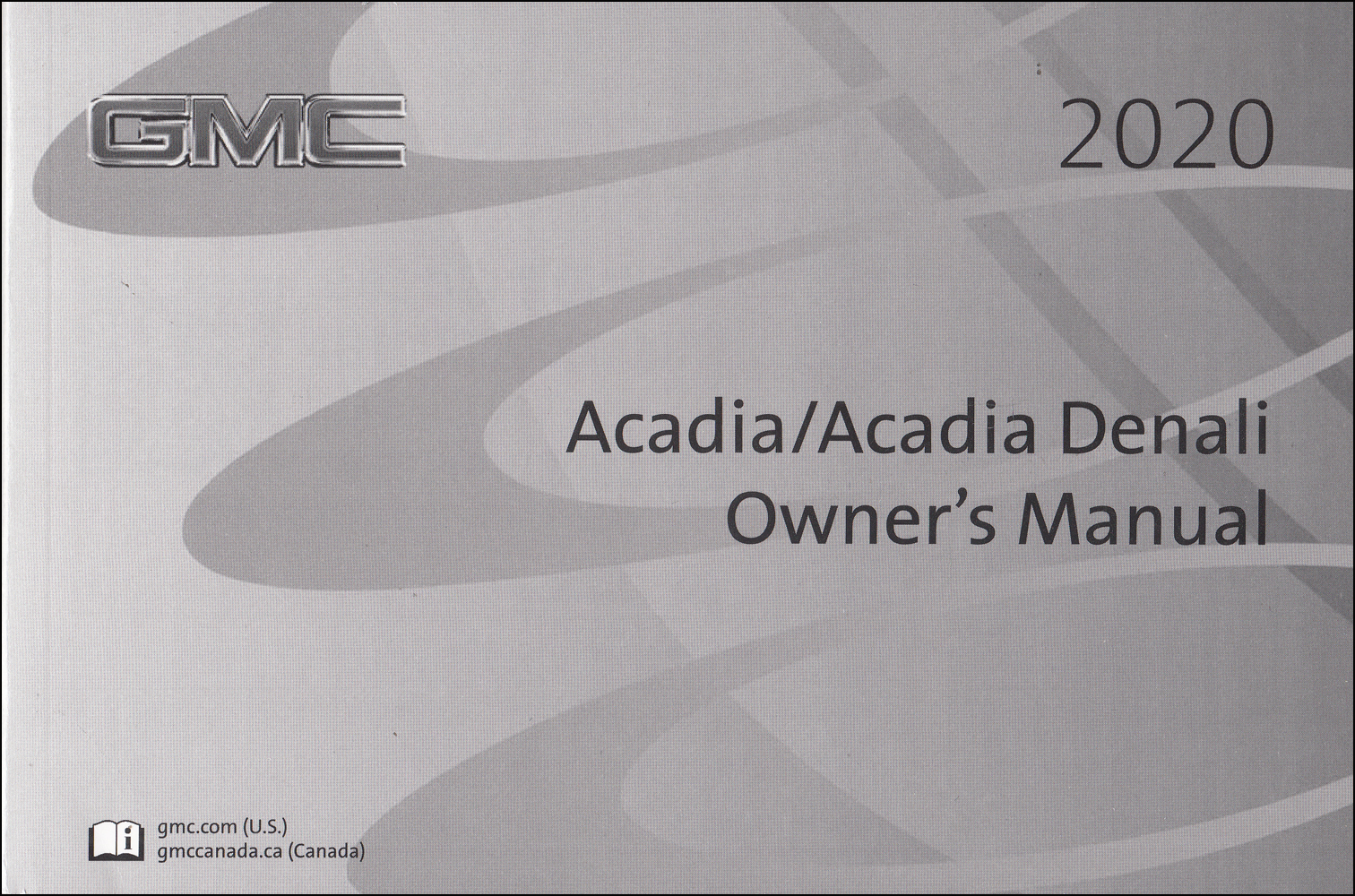 2020 GMC Acadia Owner's Manual Original