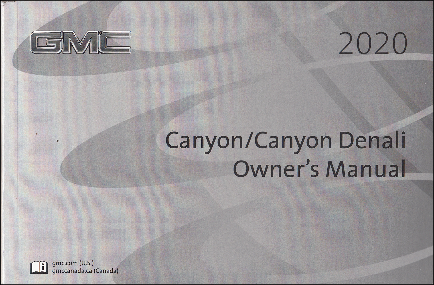 2020 GMC Canyon Owner's Manual Original