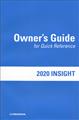 2020 Honda Insight Owner's Manual Original