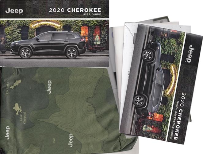2020 Jeep Cherokee Owners Manual User Guide Portfolio