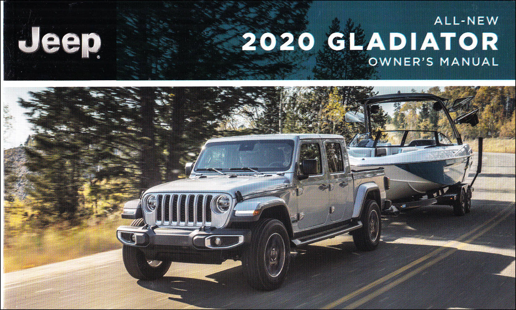2020 Jeep Gladiator Owner's Manual Original Extended 474-page version