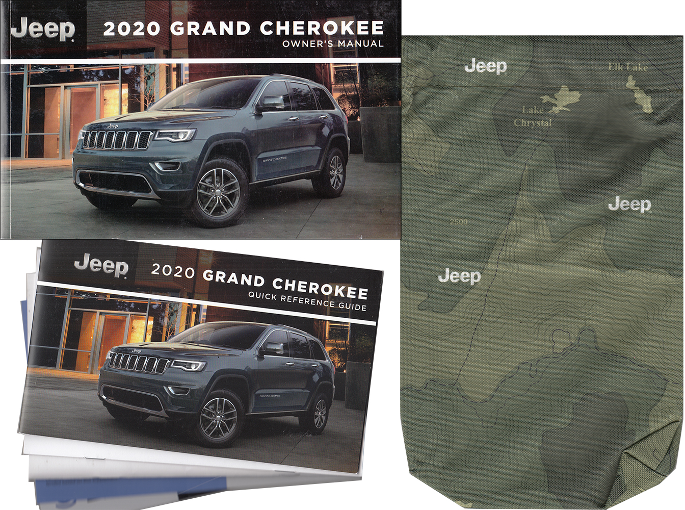 2020 Jeep Grand Cherokee Owner's Manual Package Original - Extended 470-page version