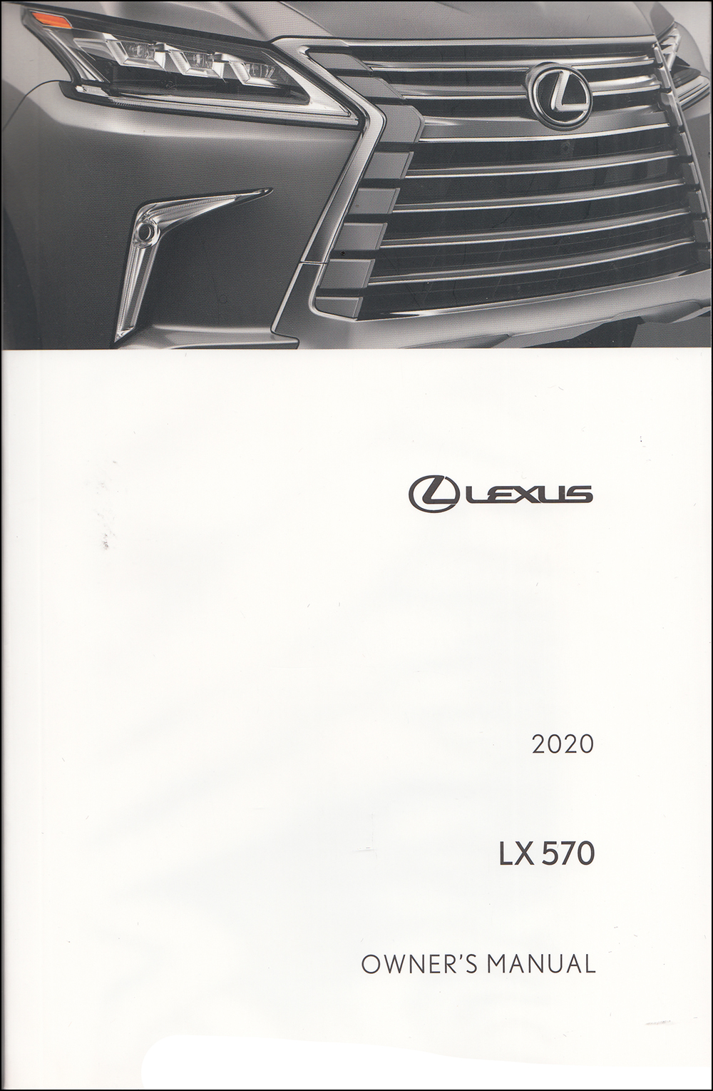 2020 Lexus LX 570 Owners Manual Original