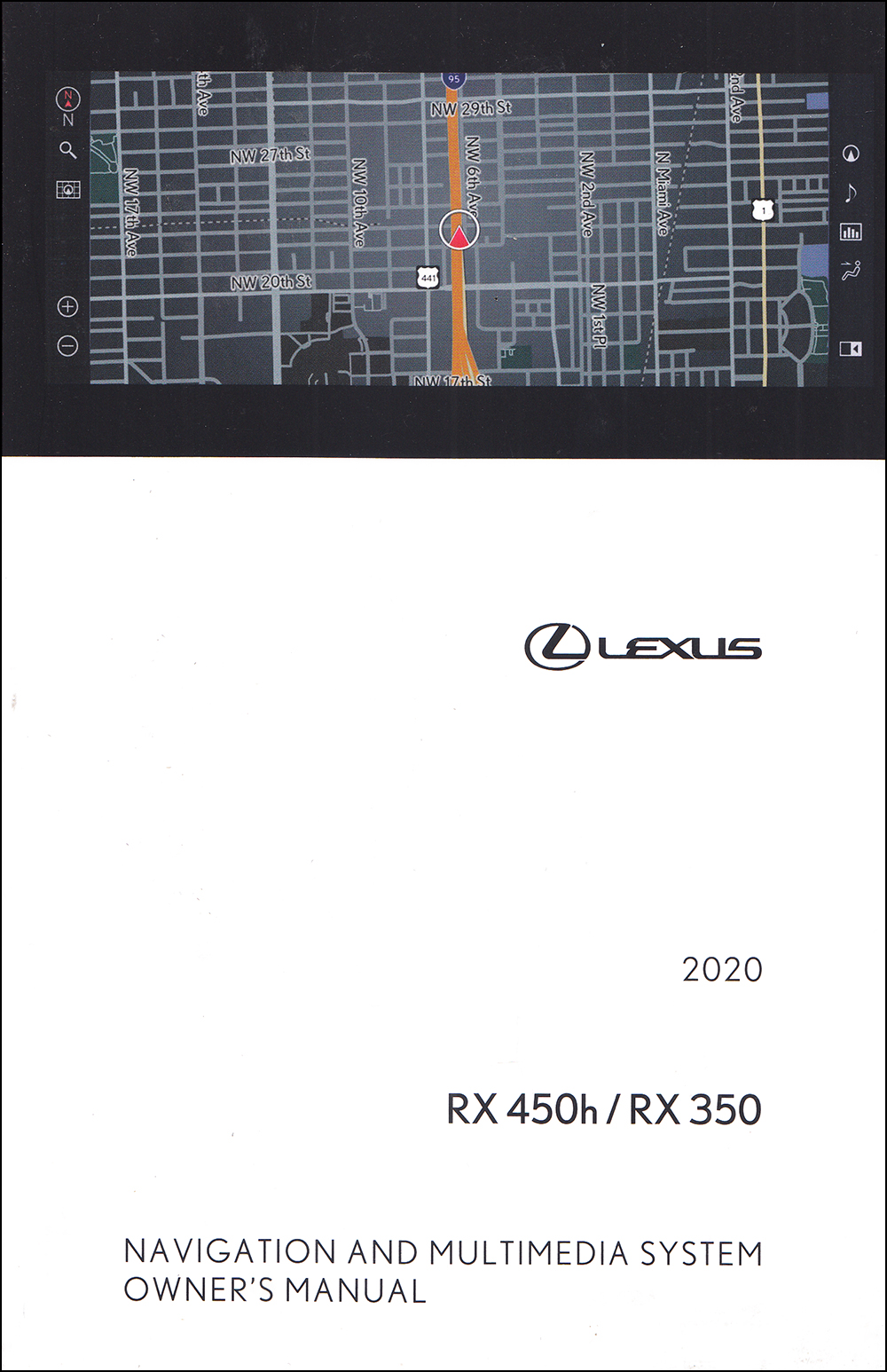 2020 Lexus RX 450h / RX 350 Navigation System Owners Manual Original