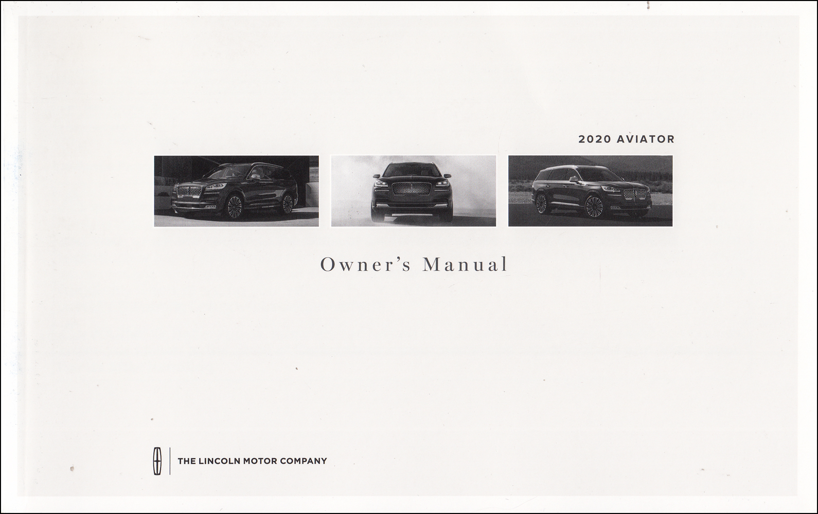 2020 Lincoln Aviator Owner's Manual Original