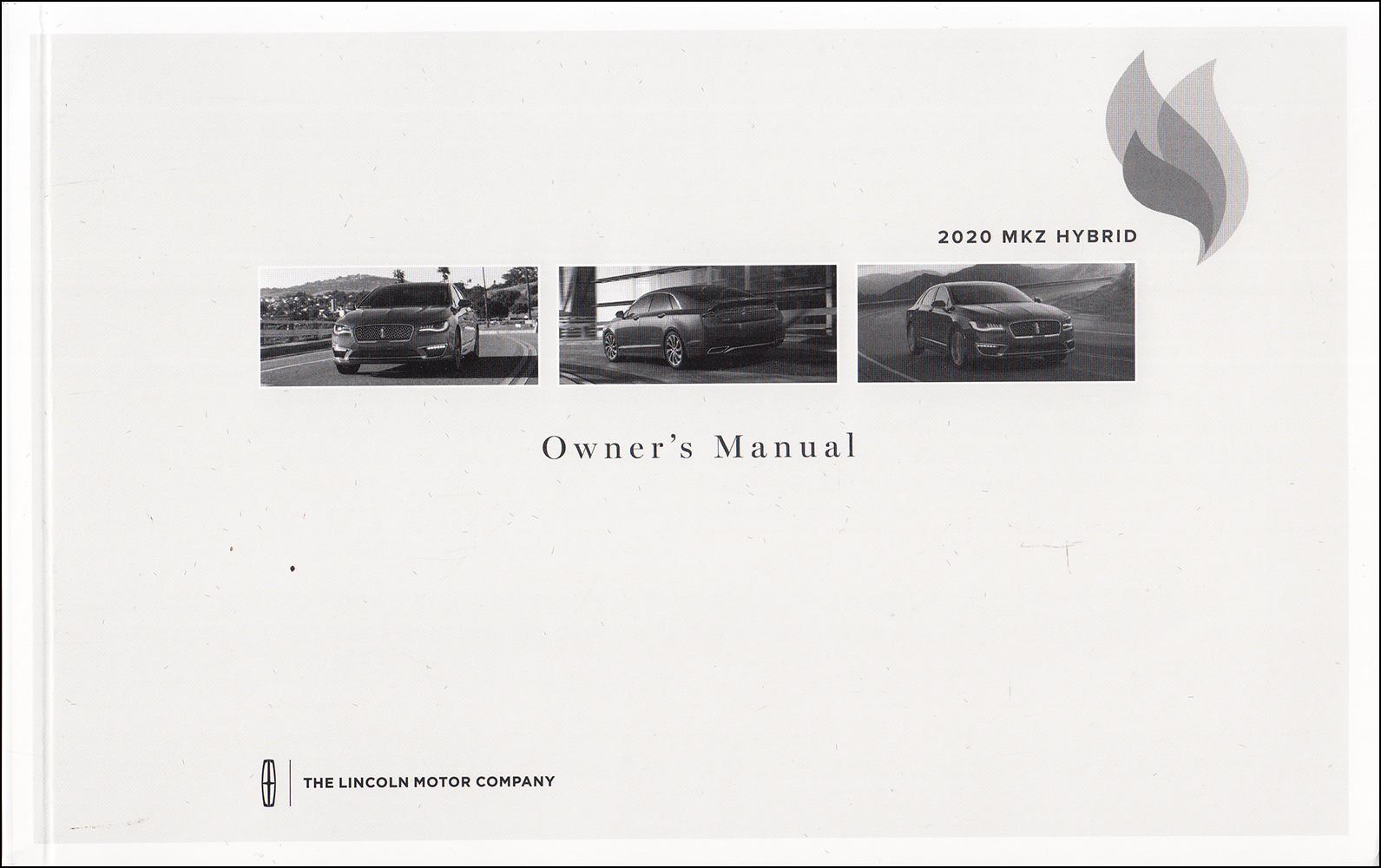 2020 Lincoln MKZ Hybrid Owner's Manual Original