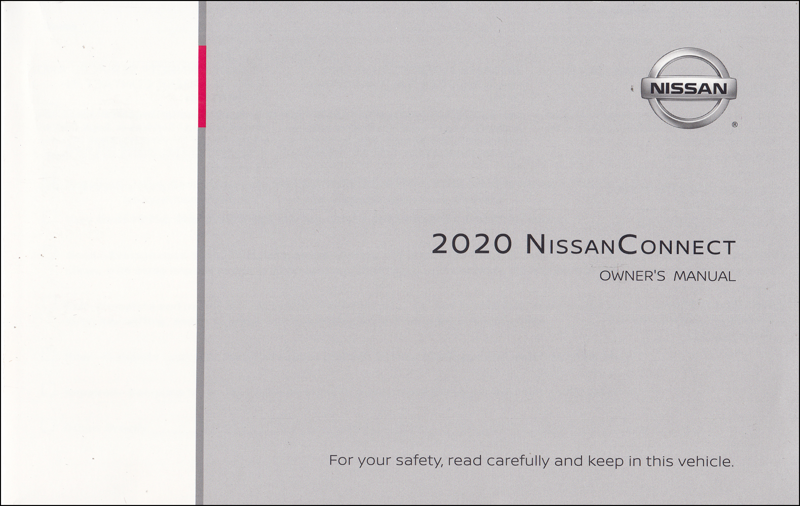 2020 Nissan Connect Navigation System Owners Manual Original Titan, Kicks, Rogue, Murano, Etc.
