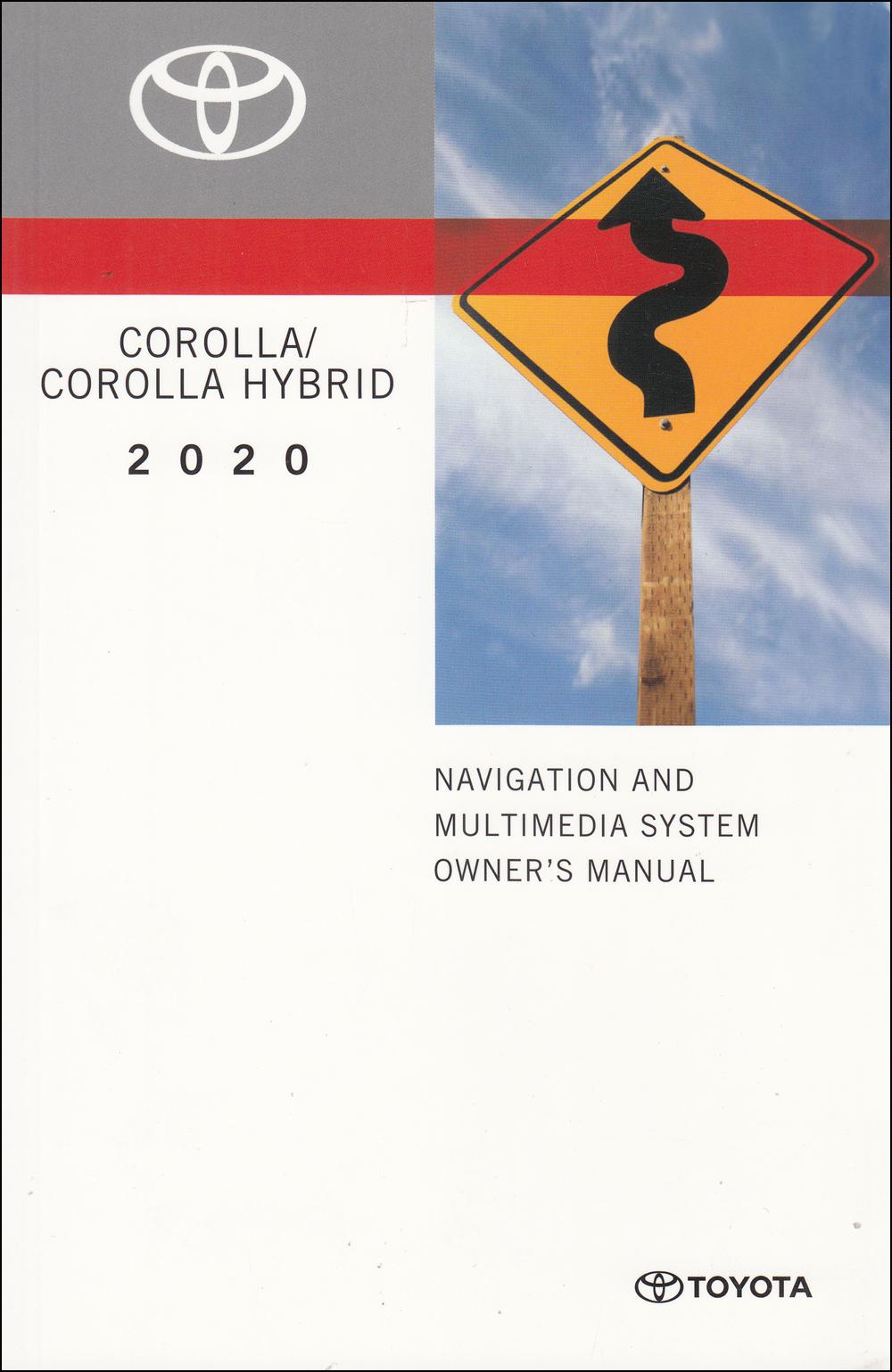 2020 Toyota Corolla Navigation System Owners Manual Original