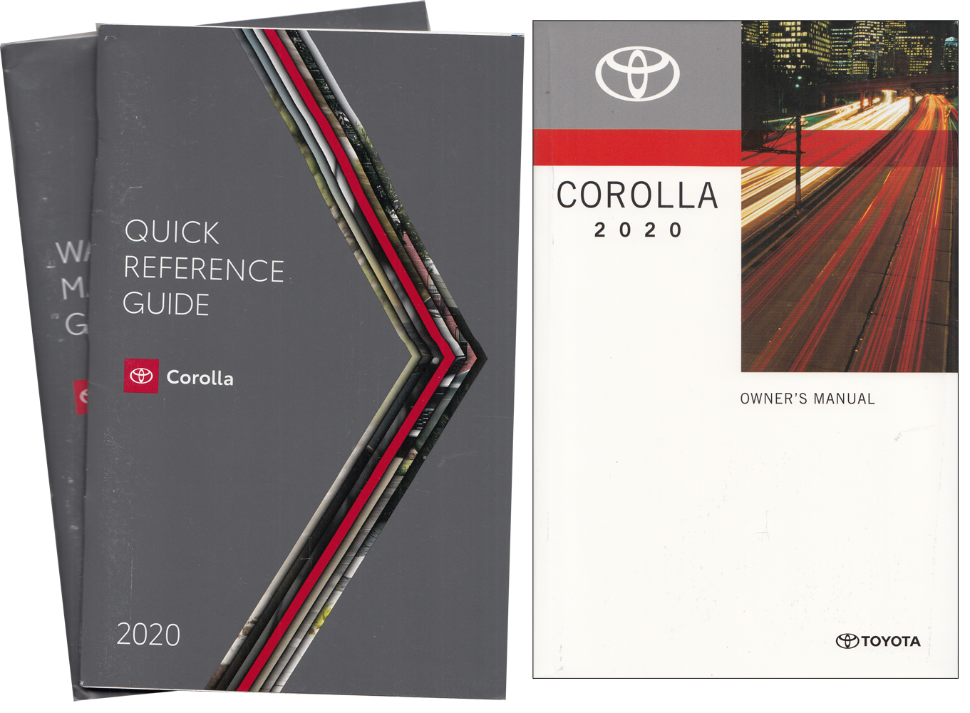 2020 Toyota Corolla Owners Manual Package Original