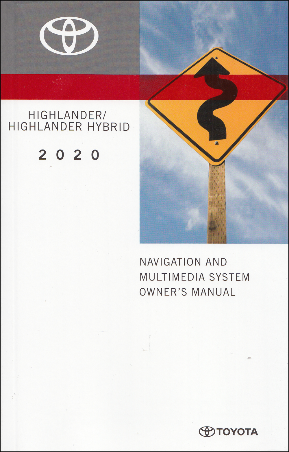 2020 Toyota Highlander Navigation System Owners Manual Original
