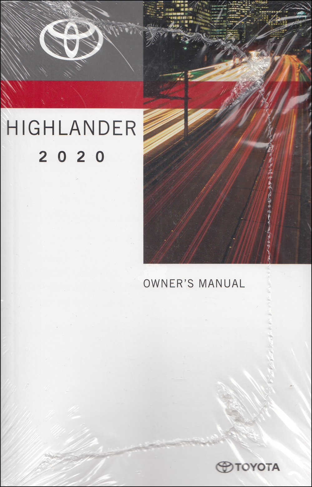 2020 Toyota Highlander Owners Manual Original - gas models