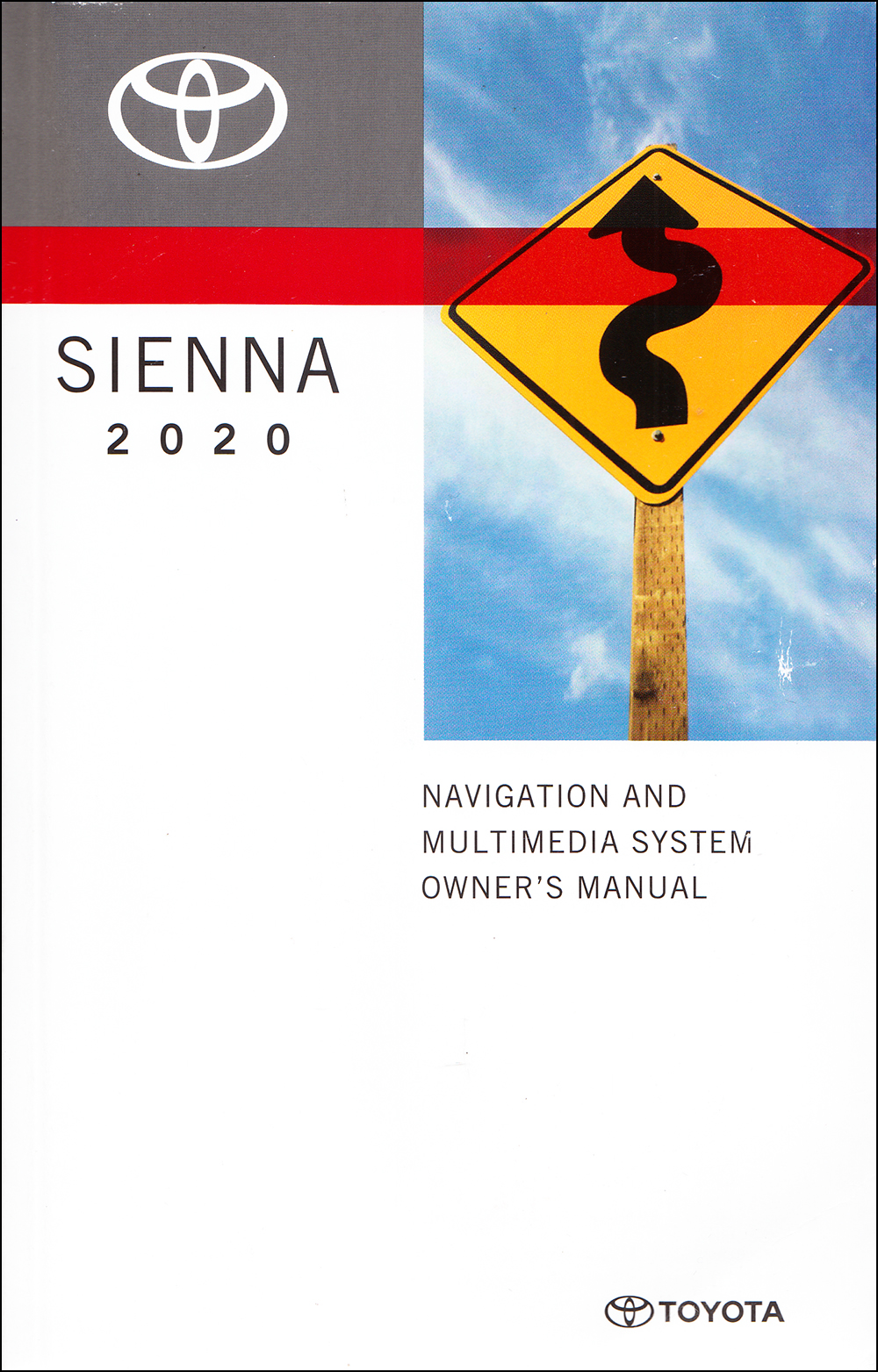 2020 Toyota Sienna Navigation System Owners Guide Book Original