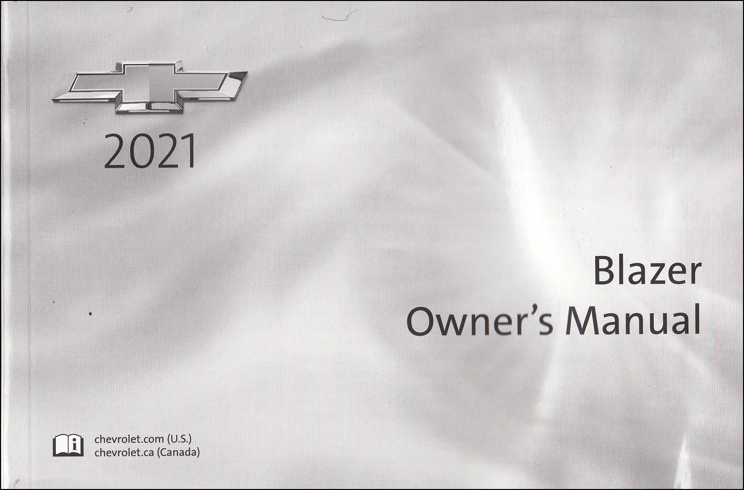 2021 Chevrolet Blazer Owner's Manual Original