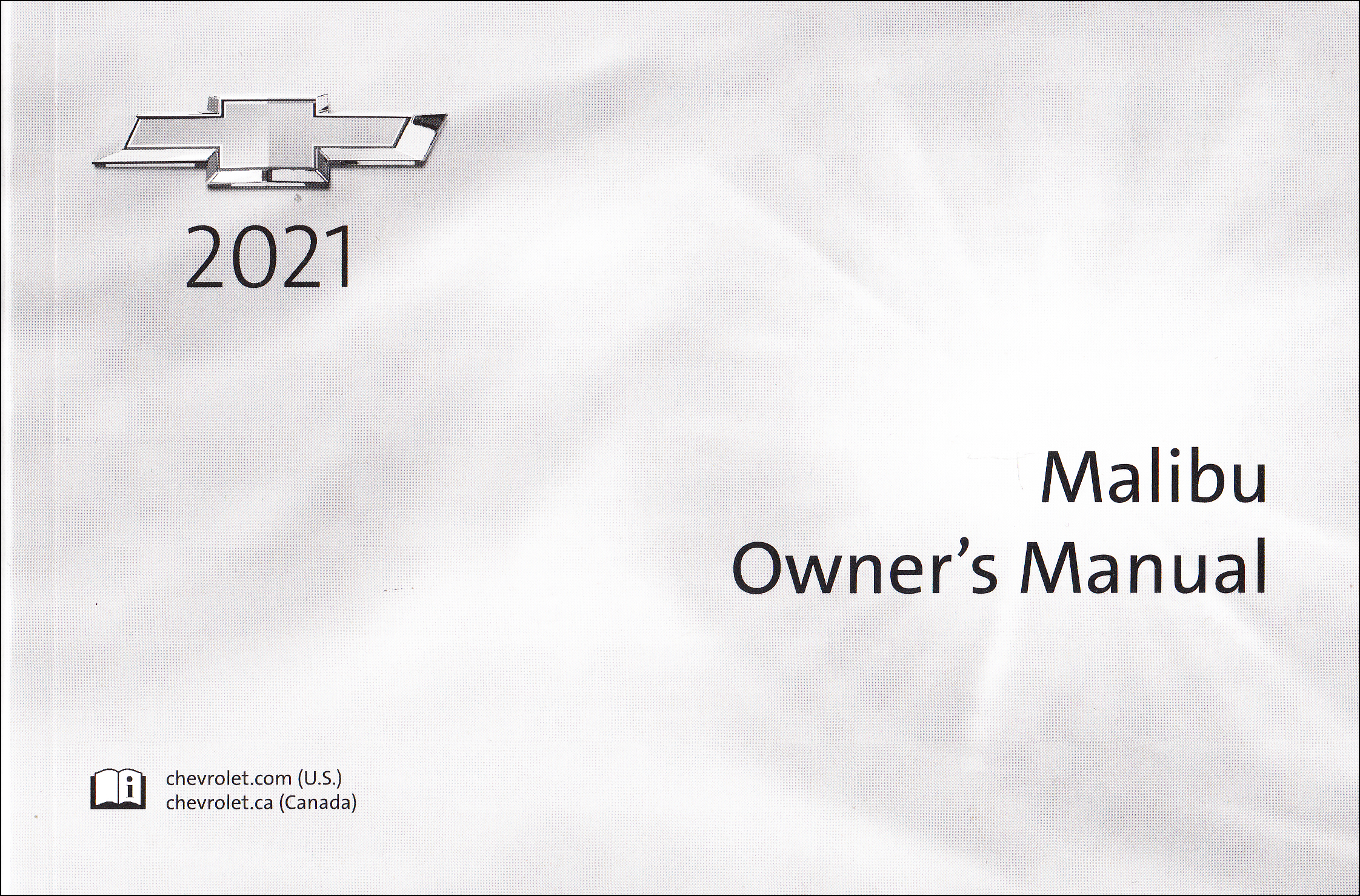 2021 Chevrolet Malibu Owner's Manual Original