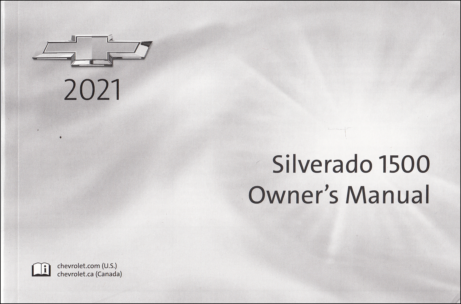 2021 Chevrolet Silverado 1500 Pickup Truck Owner's Manual Original