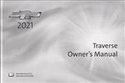 2021 Chevrolet Traverse Owner's Manual Original