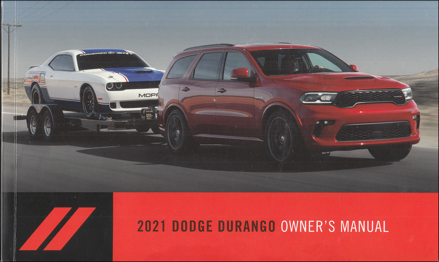 2021 Dodge Durango Owner's Manual Original Extended 356-page version