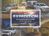 2021 Ford Expedition Trailer Backup Assist Owner's Manual Supplement Original