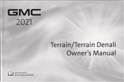 2021 GMC Terrain Owner's Manual Original