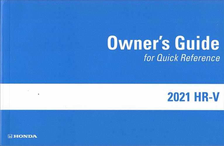 2021 Honda HR-V Owner's Guide Original