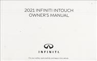 2021 Infiniti InTouch Navigation System Owner's Manual Original