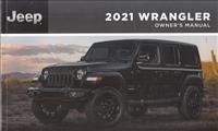 2021 Jeep Wrangler Owner's Manual Original Extended 479-page version