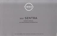 2021 Nissan Sentra Owner's Manual Original