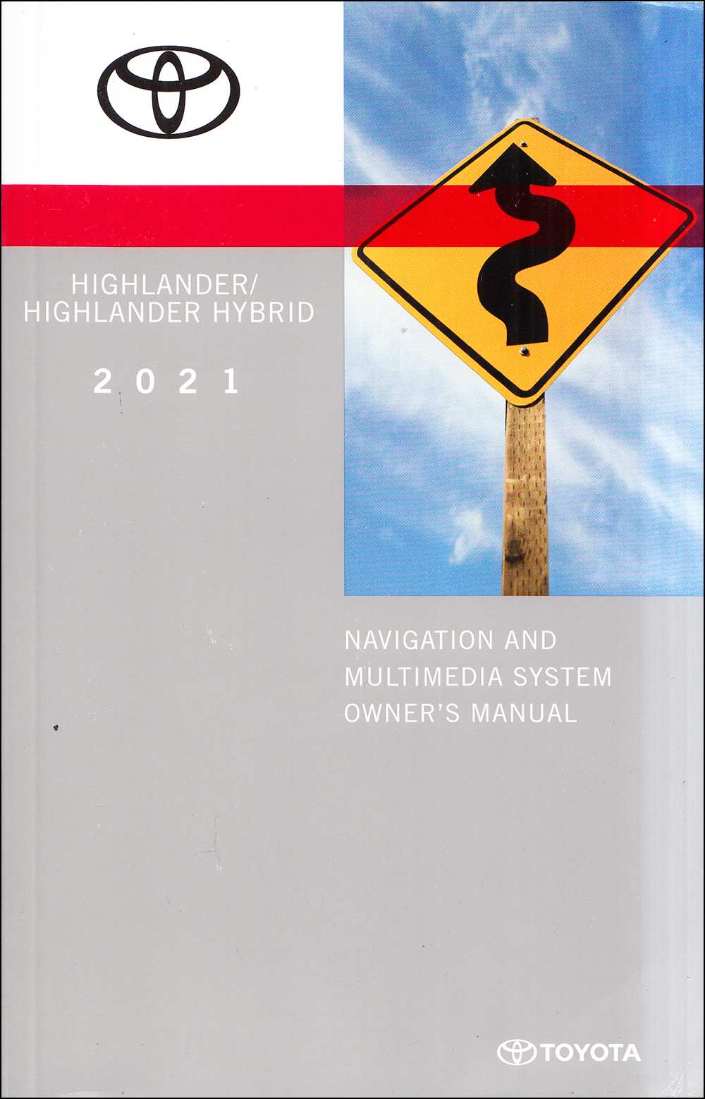 2021 Toyota Highlander Navigation System Owners Guide Original