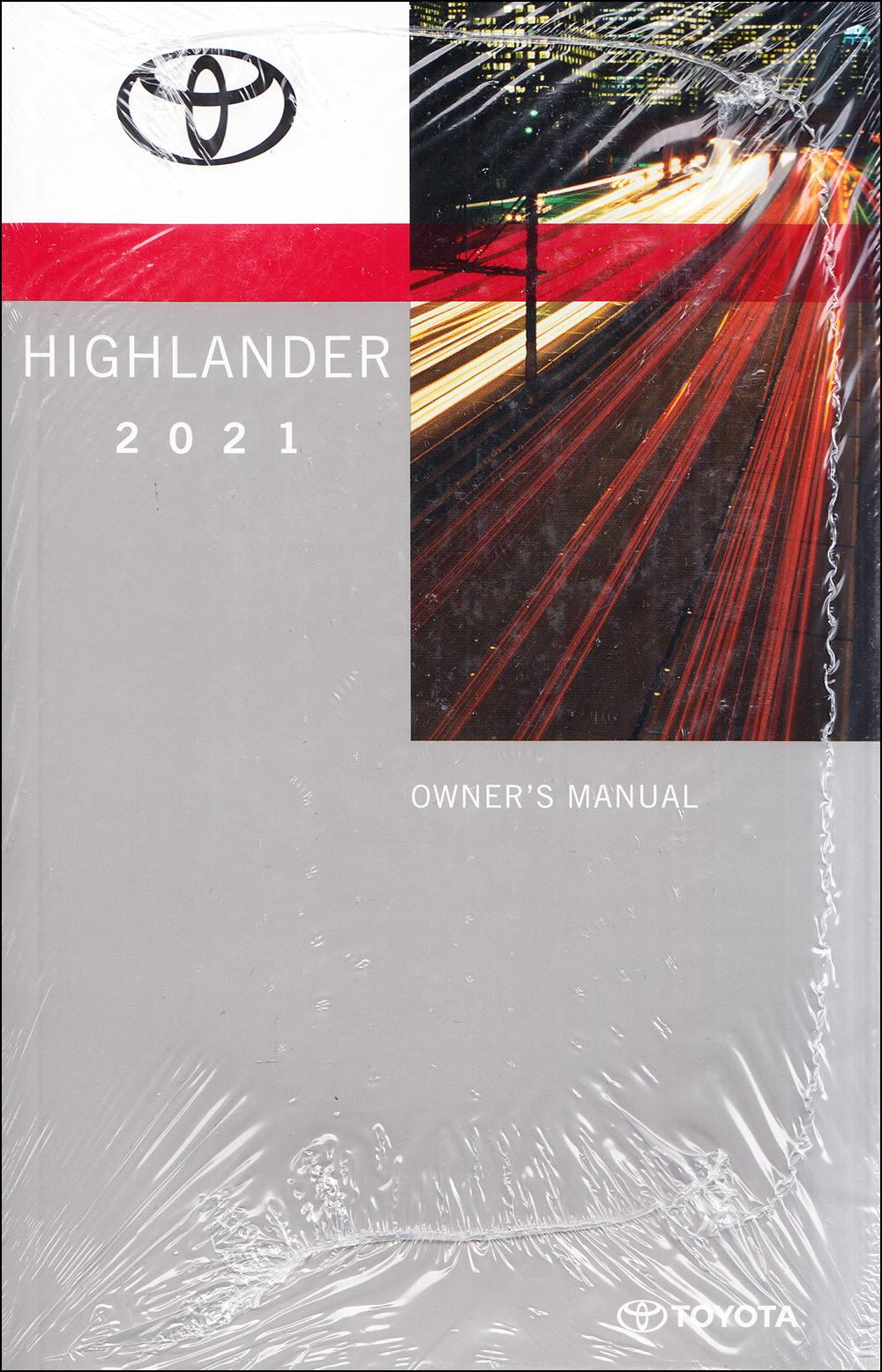 2021 Toyota Highlander Owners Manual Original - gas models